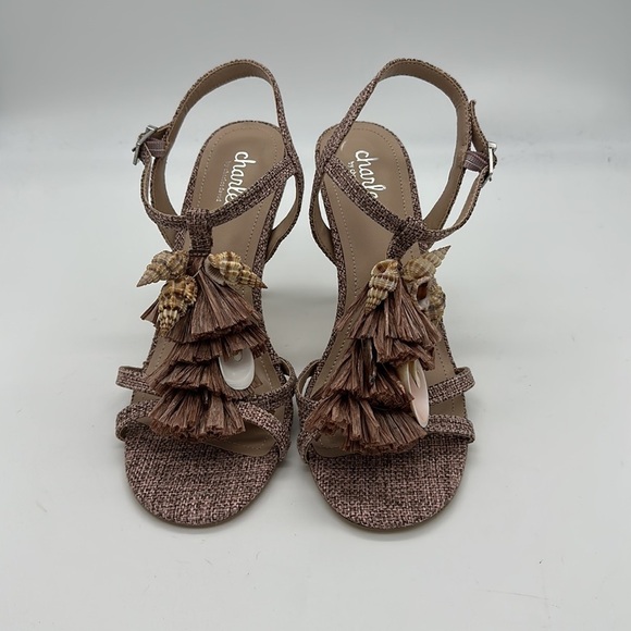 Charles David RADICAL DARK BLUSH High Heel Sandals Size 8 - Picture 2 of 15